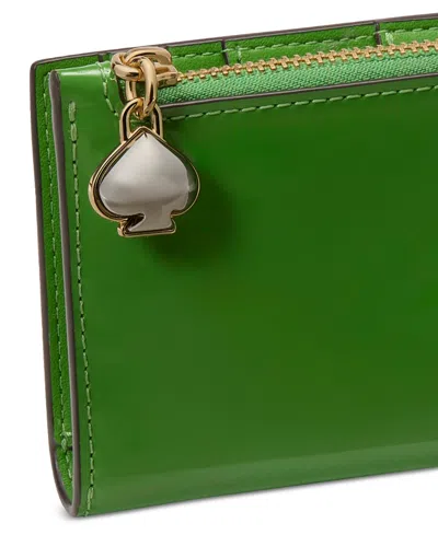 Kate Spade Devin Patent Leather Small Bifold Wallet
