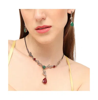 Sohi Enchanted Jewellery Set In Gold