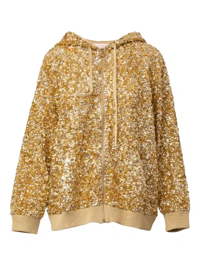 Valentino Sweatshirt In Brown