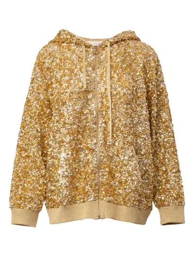 Valentino Sweatshirt In Brown