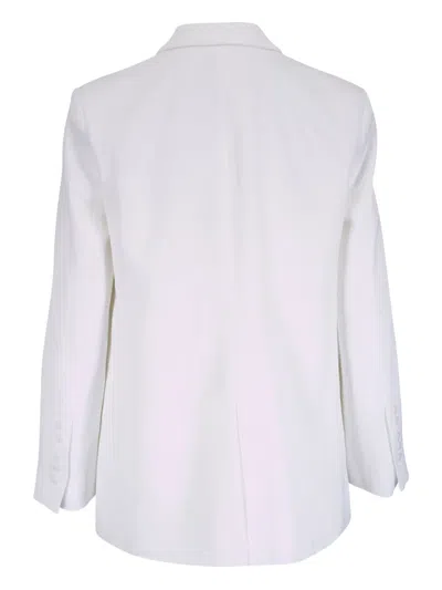 Twp Single-breasted Blazer In White