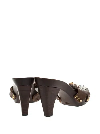 Pre-owned Stuart Weitzman 90mm Beaded Sandals