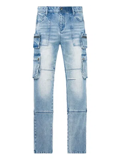 Rta Cargo Skinny Jeans In Blue