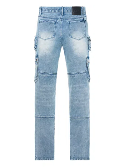 Rta Cargo Skinny Jeans In Blue