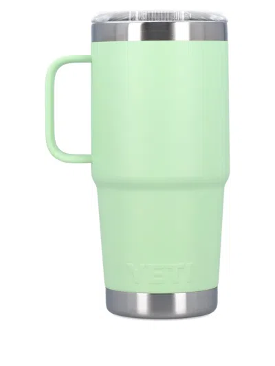 Yeti Handle Travel Mug In Green