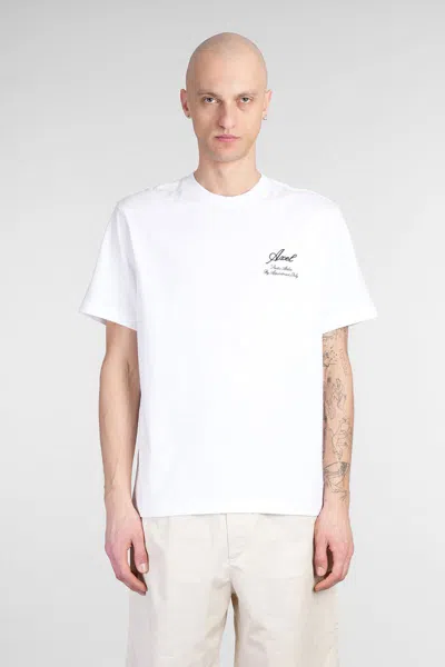 Axel Arigato Atelier T-shirt T-shirt In White Cotton In White