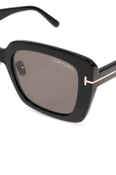Tom Ford Square-frame Sunglasses In Black