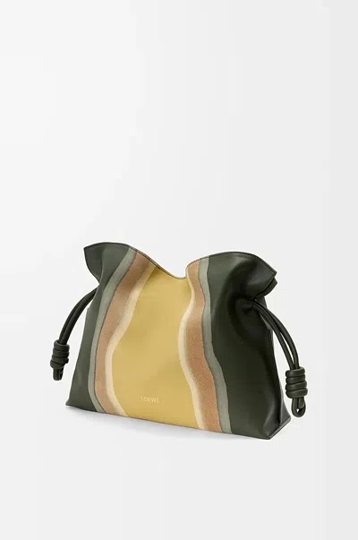 Loewe Medium Flamenco Clutch In Nappa Calfskin