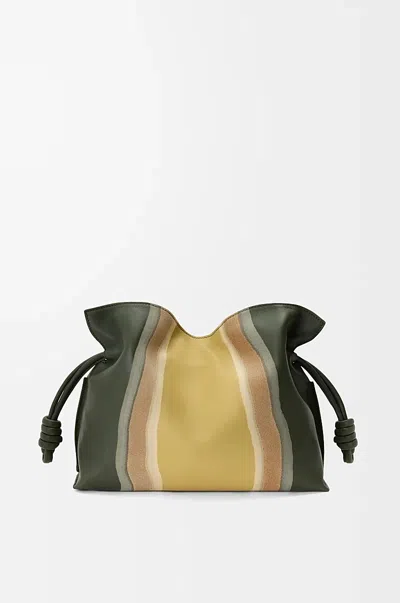 Loewe Medium Flamenco Clutch In Nappa Calfskin