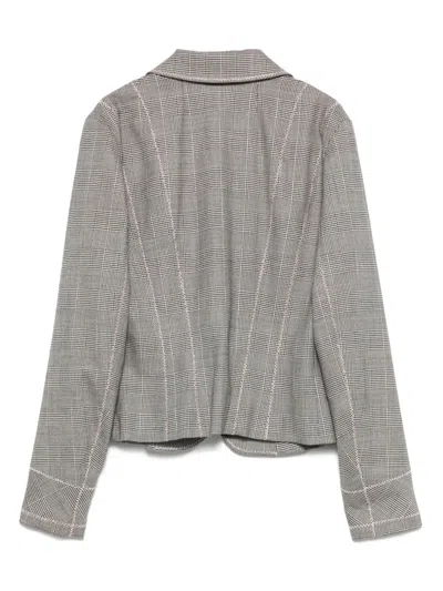 Pre-owned John Galliano 1990s Single-breasted Blazer In Gray