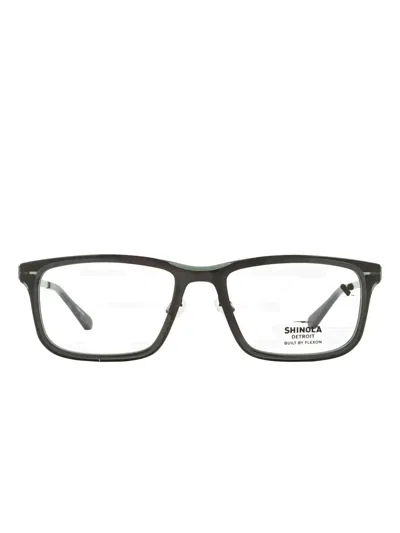 Shinola Square-frame Glasses In Black