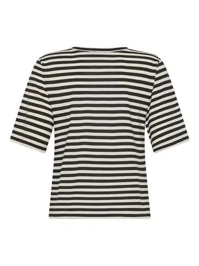 Seventy Striped T-shirt In Black