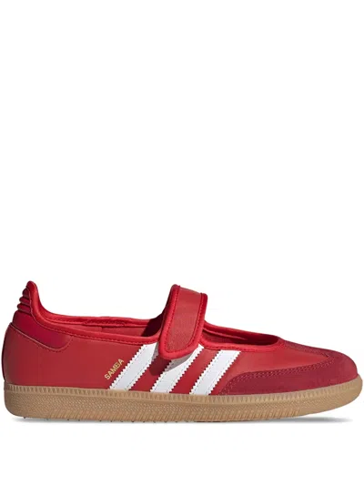 Adidas Originals Samba Mary Jane Trainers In Red
