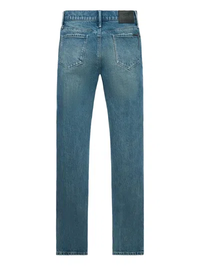 Rta Distressed Jeans In Blue