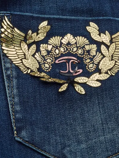 Pre-owned Just Cavalli Vintage Stretch-cotton Jeans