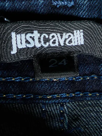 Pre-owned Just Cavalli Vintage Stretch-cotton Jeans