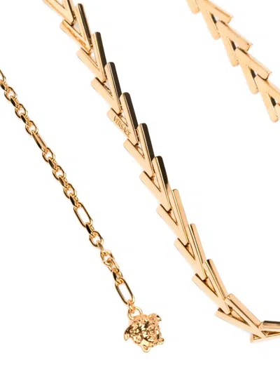 Versace V2025 Chain Belt In Gold