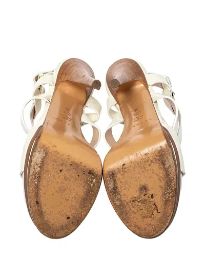Pre-owned Casadei Vintage 140mm Patent-leather Platform Sandals