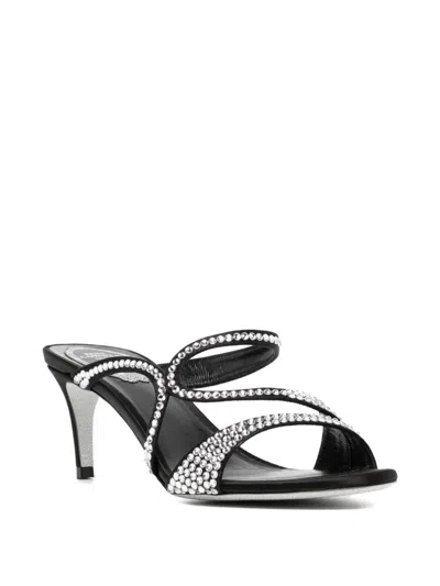 René Caovilla Morgana Loafers In Black