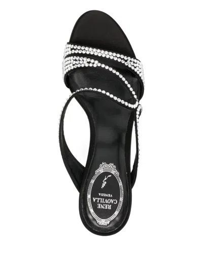 René Caovilla Morgana Loafers In Black