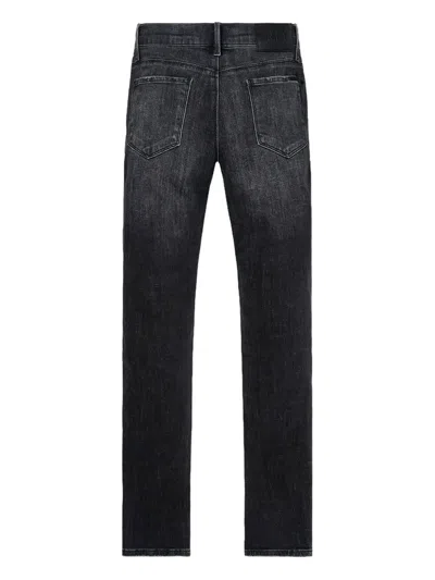 Rta Distressed Jeans In Black