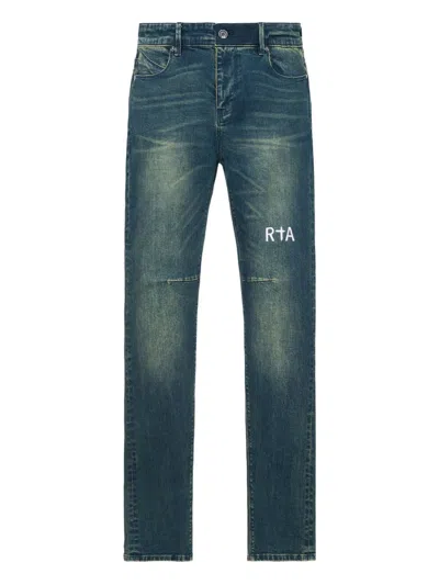 Rta Blue Mineral Skinny Jeans In Blue