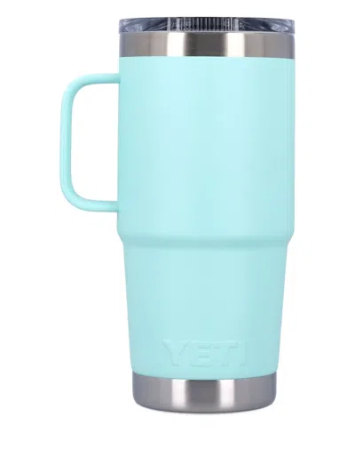Yeti Handle Travel Mug In Blue