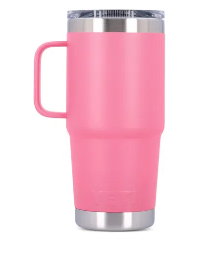 Yeti Handle Travel Mug In Pink