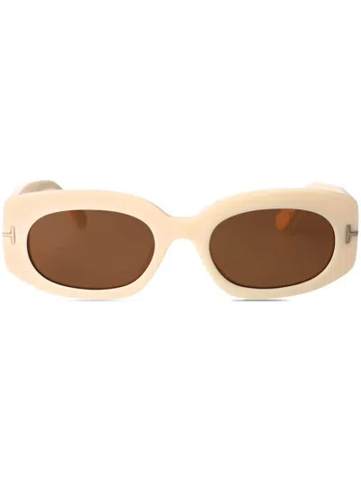 Tom Ford Full Frame Sunglasses In Neutral