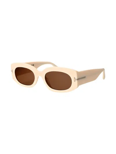 Tom Ford Full Frame Sunglasses In Neutral