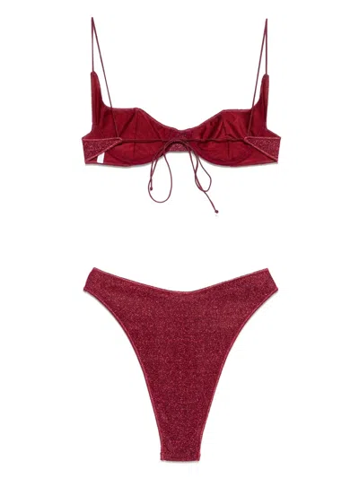 Oseree Lumière Bikini In Red