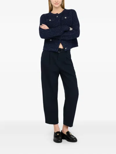 Liu •jo Straight-leg Trousers In Black