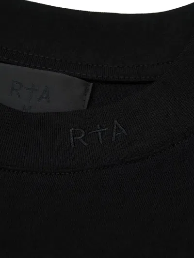 Rta Cotton T-shirt In Black