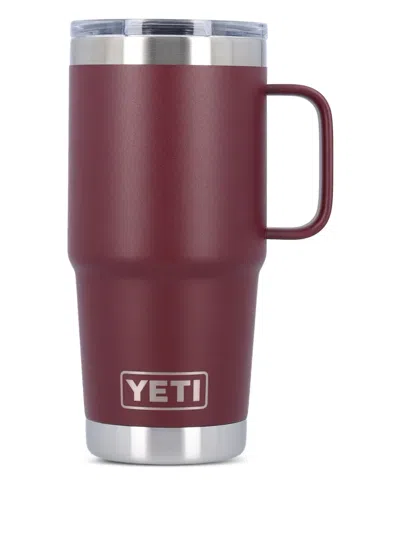 Yeti Rambler Handle Travel Mug In Brown