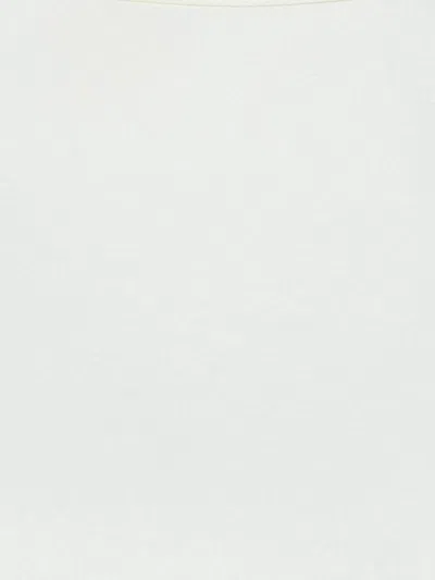 Pre-owned Max Mara 2023 Satin Long-sleeve Blouse In White