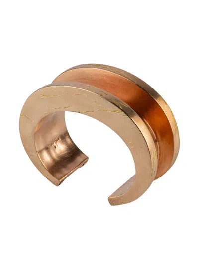 Parts Of Four Crescent Crevice V2 Bracelet In Gold
