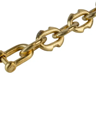 Parts Of Four Deco-link Chain Choker In Gold
