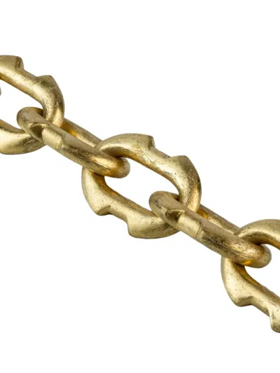 Parts Of Four Deco-link Chain Choker In Gold