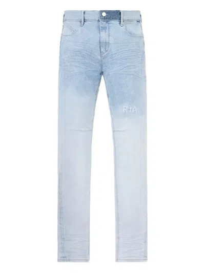 Rta Embroidered-logo Jeans