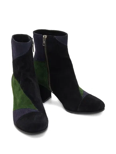 Pre-owned Zadig & Voltaire Patchwork Block-heels Boots