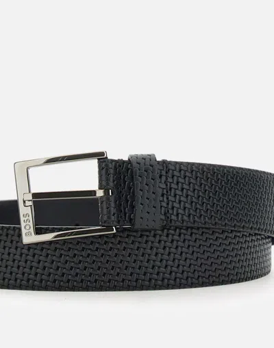 Hugo Boss Boss Belts In Black