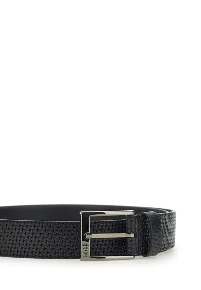 Hugo Boss Boss Belts In Black