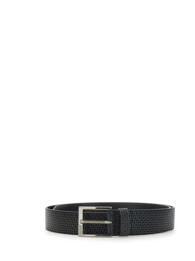 Hugo Boss Boss Belts In Black