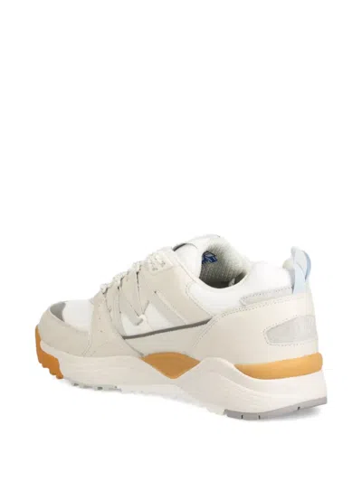 Karhu Fusion Xc Mesh-panelled Lace-up Sneakers In Neutral