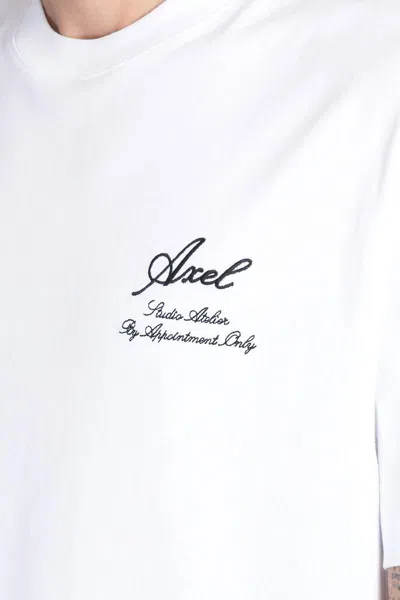 Axel Arigato Atelier T-shirt T-shirt In White Cotton In White
