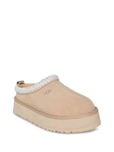 Ugg Loafers In Beige Suede