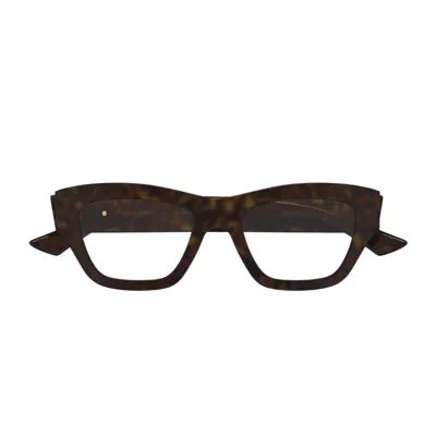 Bottega Veneta Bv1360o Linea Ribbon 007 Havana Glasses In Brown