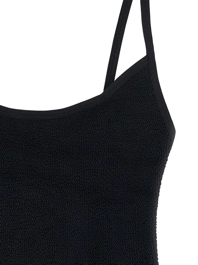 Hunza G Pamela Swim One-piece Swimsuit In Black