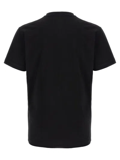 Dsquared2 T-shirt With Pocket And Logo In Black