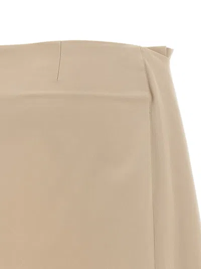 Loewe Leather Drawstring Skirt